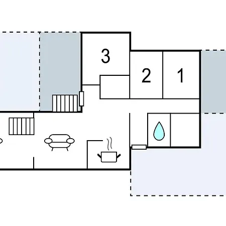 Prázdninový dům Beautiful In With Sauna Haderslev